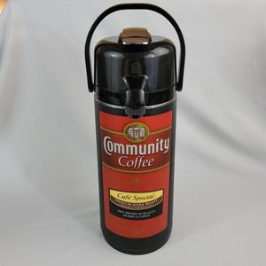 Community Coffee Cafe Special Medium Dark Roast Airpot